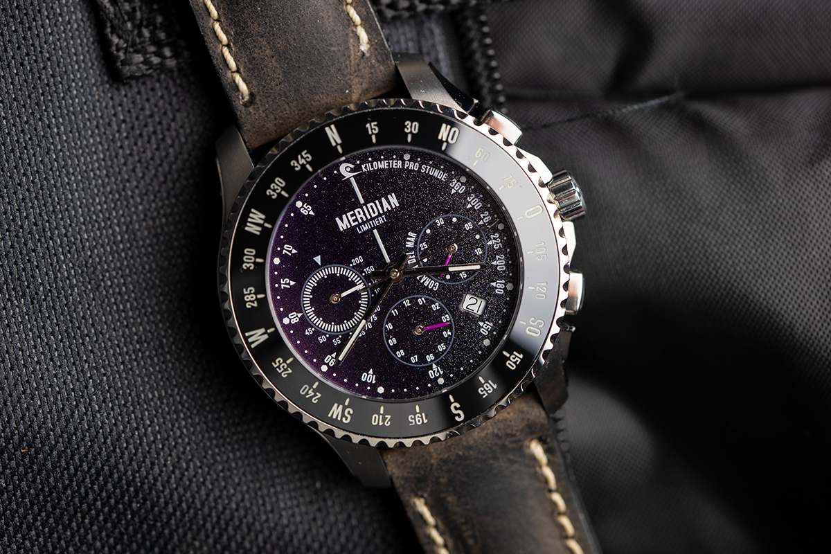 MERIDIAN CHRONOGRAPH AWARD LIMITED EDITION - DEEP PURPLE GALAXY