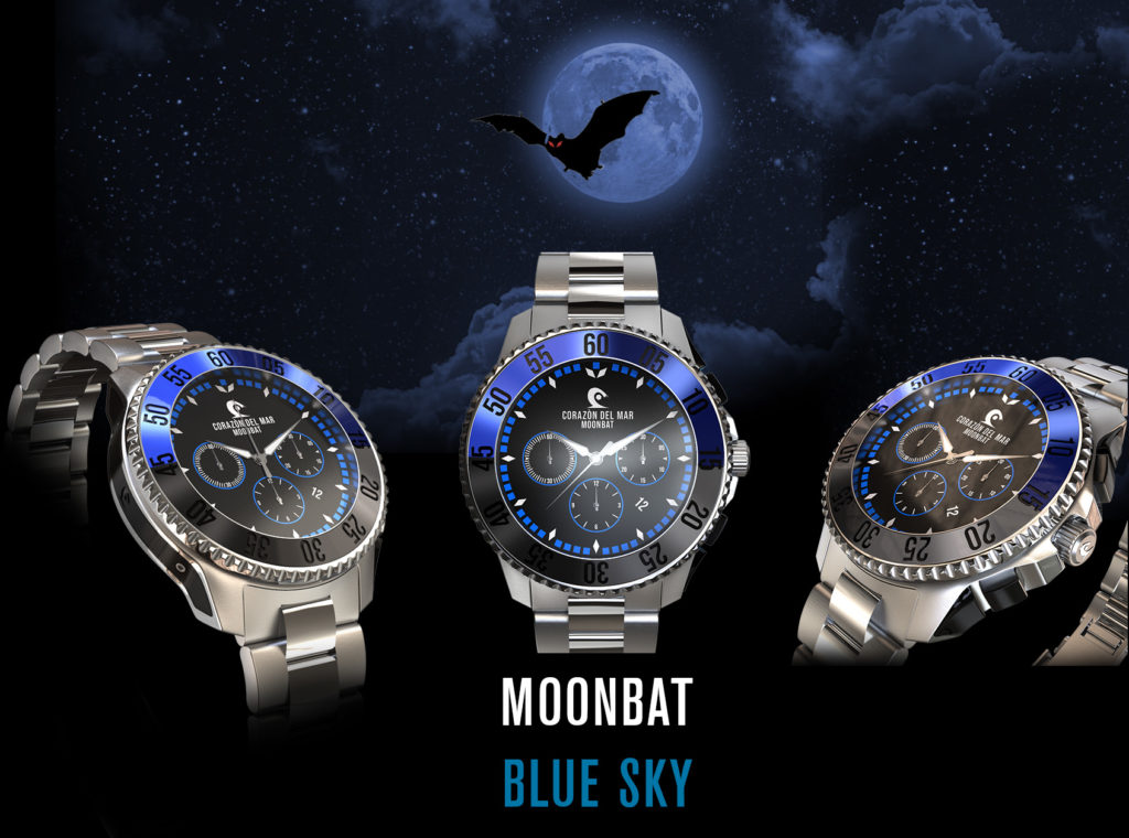 Moonbat Chronograph Blue Sky