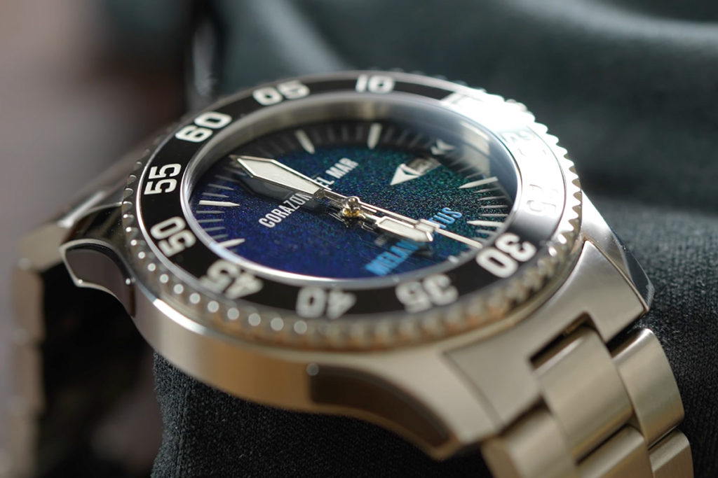 MELANOCETUS II |  REFLEXIÓN | TIEFBLAU-SMARAGD